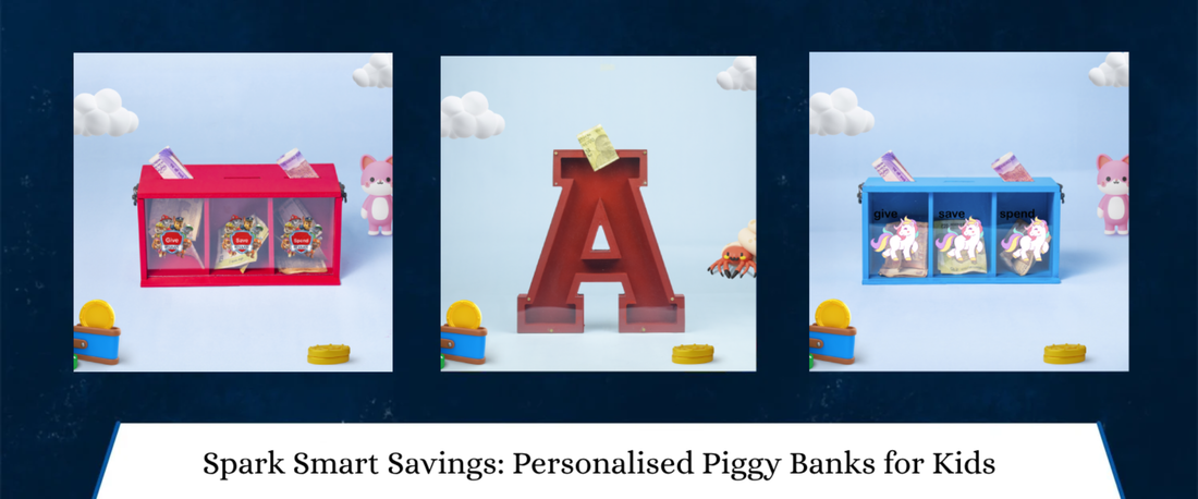 Spark Smart Savings: Personalised Piggy Banks for Kids