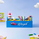 Blue Customised Stationery Organiser Blue Customised Stationery Organiser