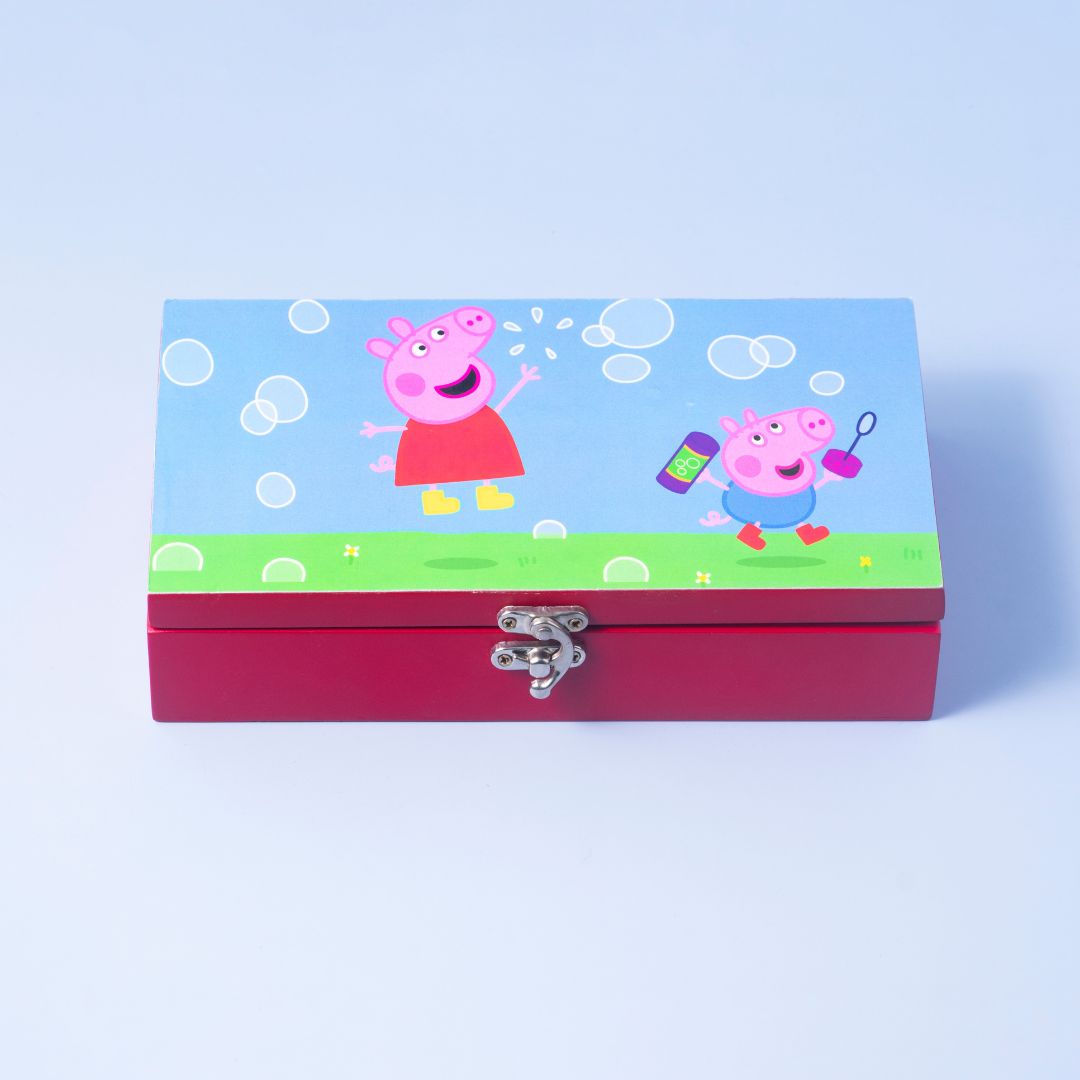 Red Customised Kids Box Organiser Red Customised Kids Box Organiser