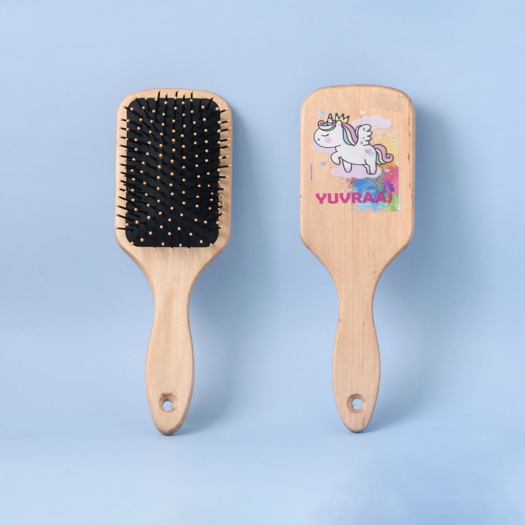 Customised Name Hair Brush Customised Name Hair Brush