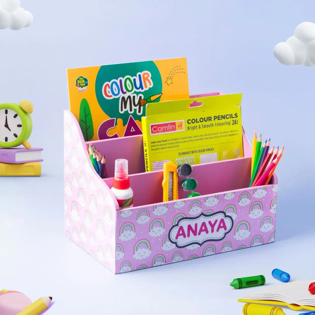 Customised Kids Stationery Organiser Customised Kids Stationery Organiser
