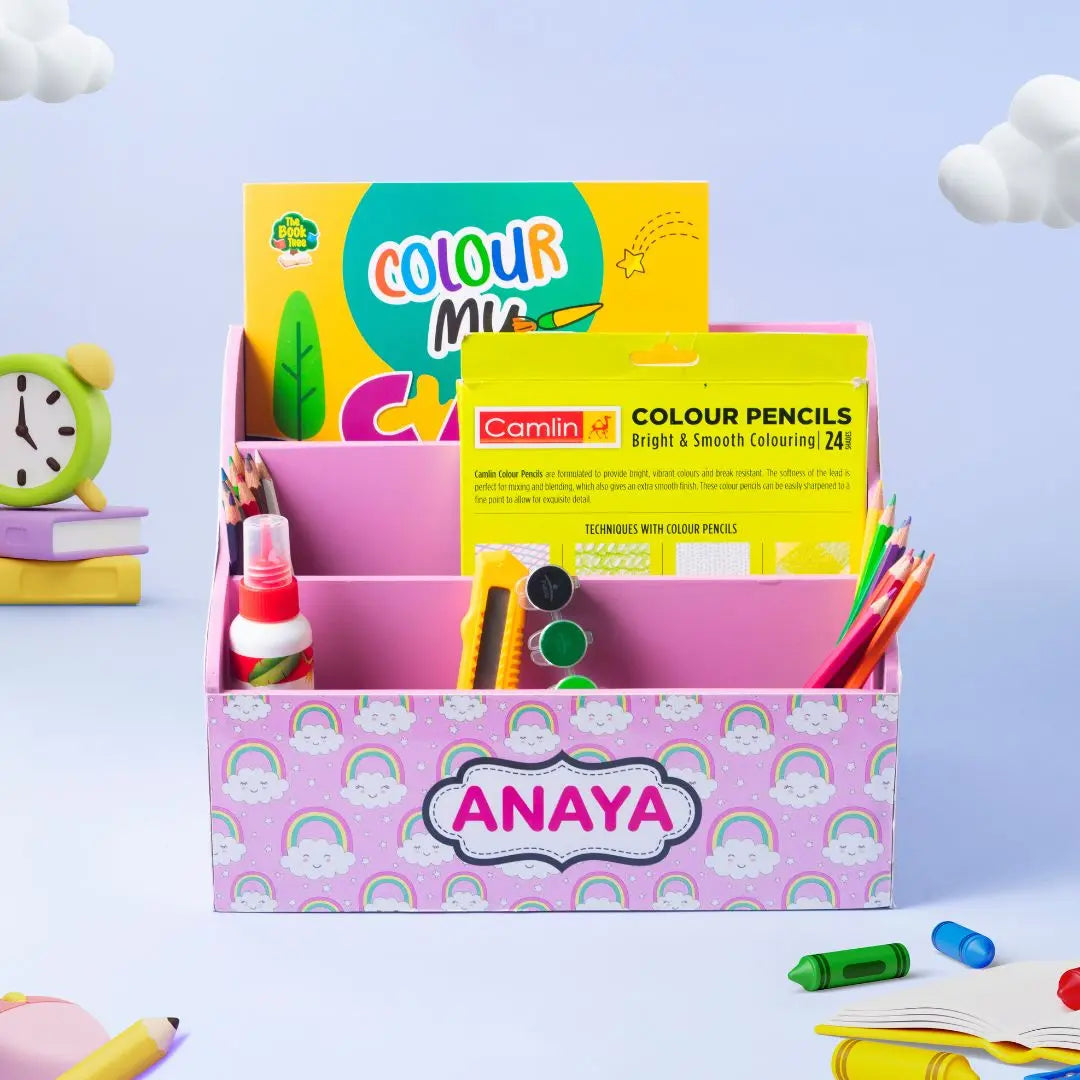 Customised Kids Stationery Organiser Customised Kids Stationery Organiser
