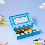Blue Customised Kids Box Organiser Blue Customised Kids Box Organiser