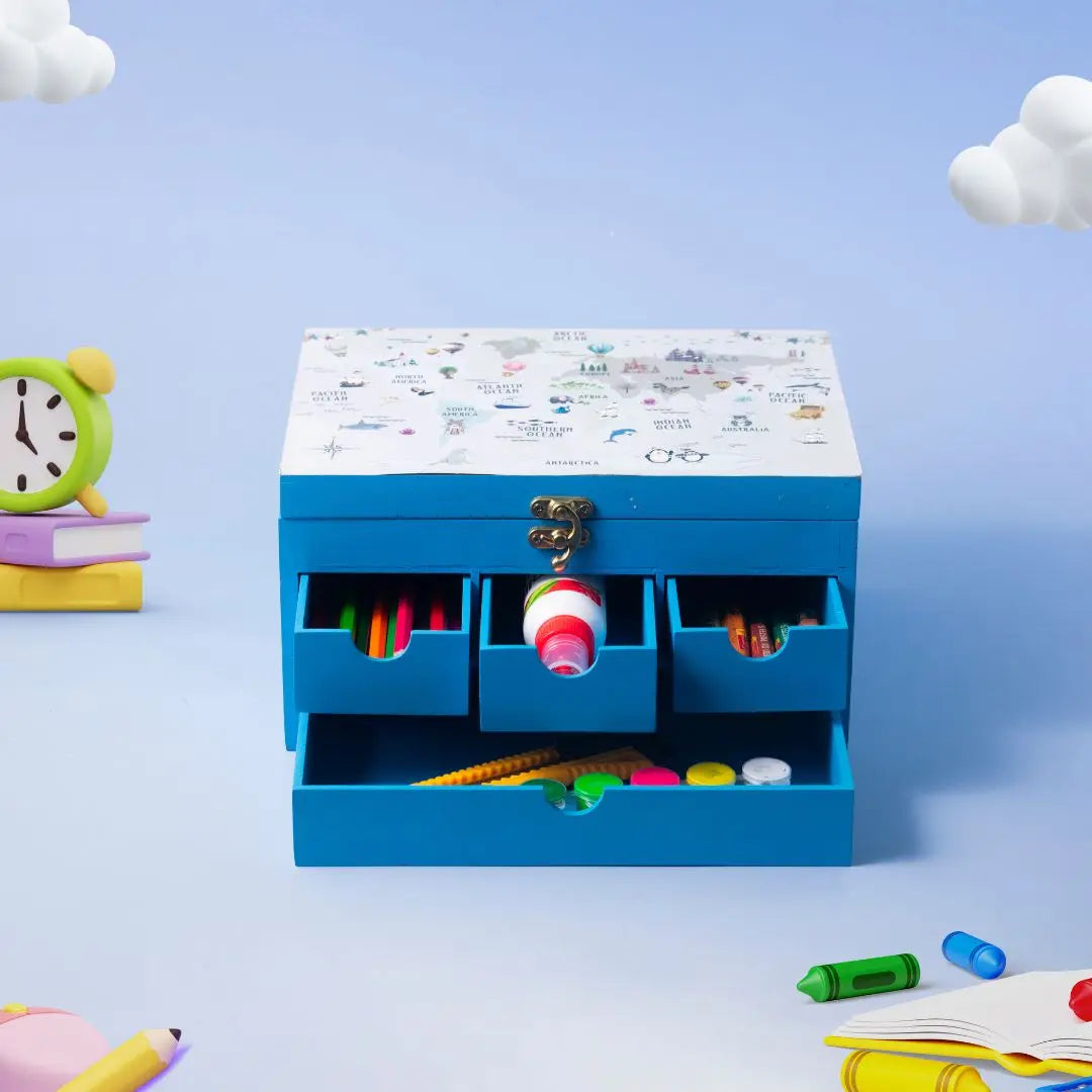 blue drawer organiser blue drawer organiser