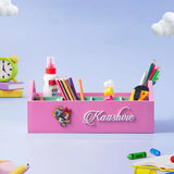 Pink Customised Stationery Organiser Pink Customised Stationery Organiser