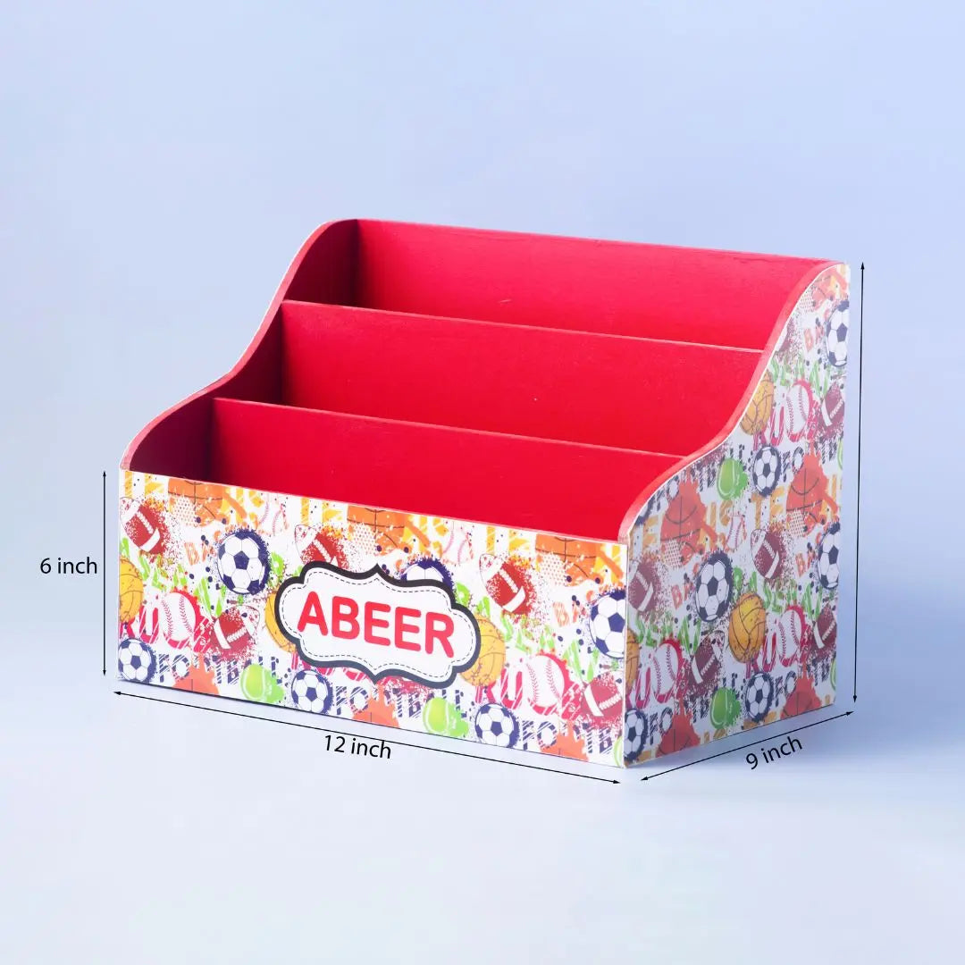 Customised Kids Stationery Organiser Customised Kids Stationery Organiser