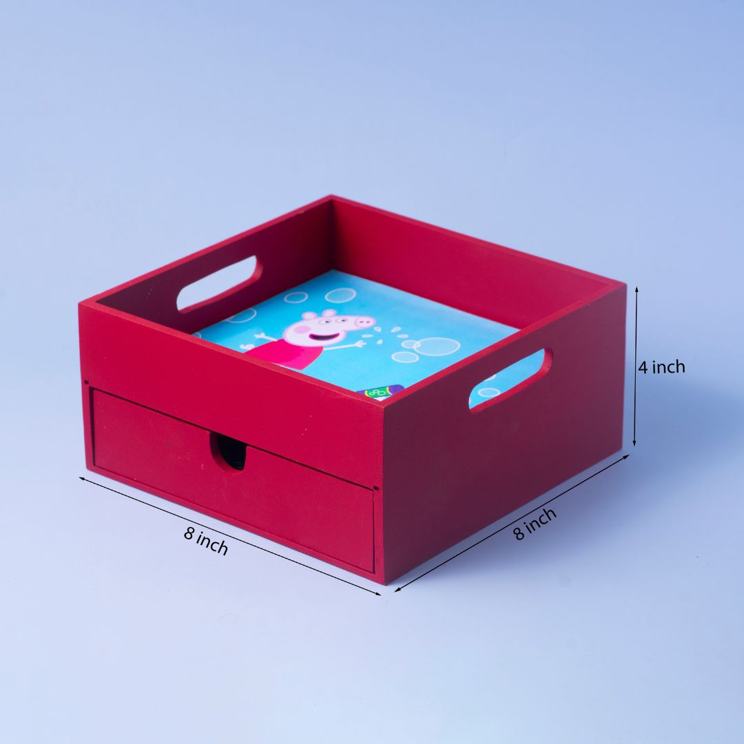 Red Customised Draw Organiser Red Customised Draw Organiser