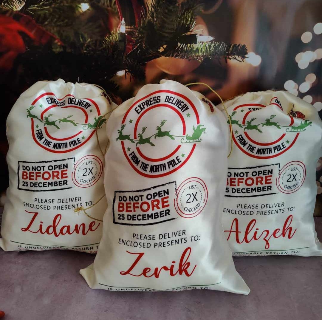 Christmas Sack Bags PitaaraBox Christmas Sack Bags PitaaraBox