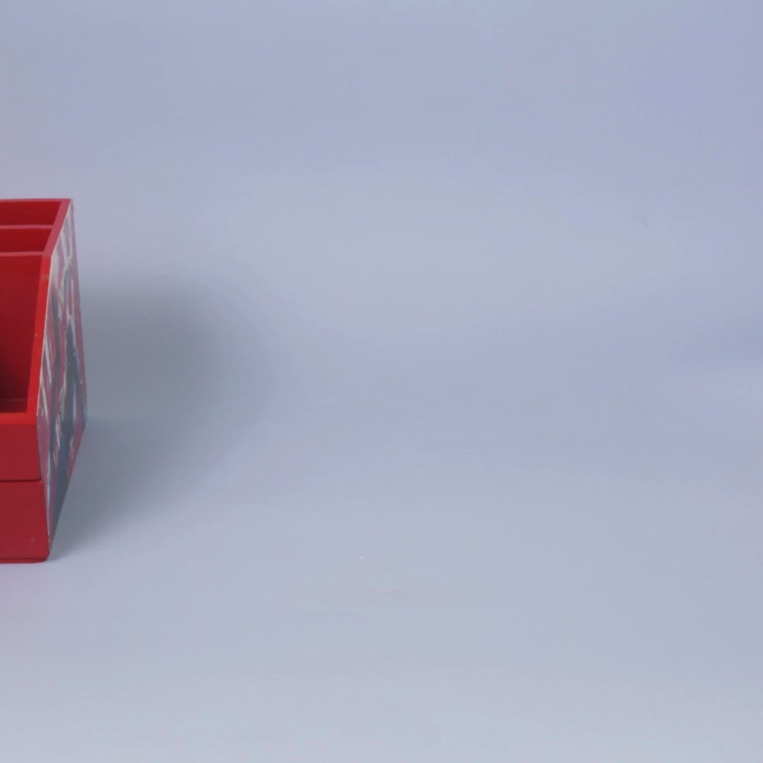 Red Desk Organiser Red Desk Organiser