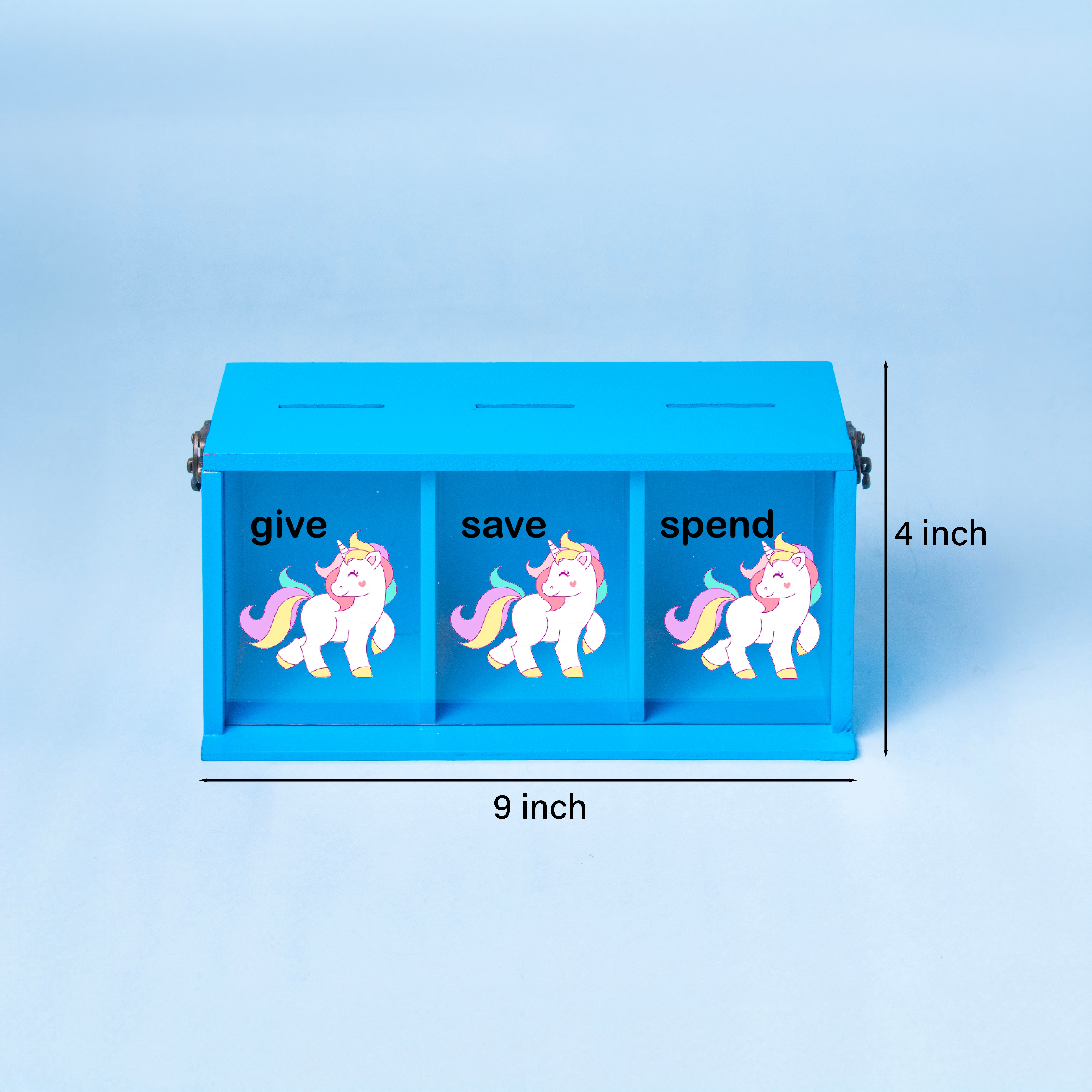 Give Save Spend Piggy Bank PitaaraBox Give Save Spend Piggy Bank PitaaraBox