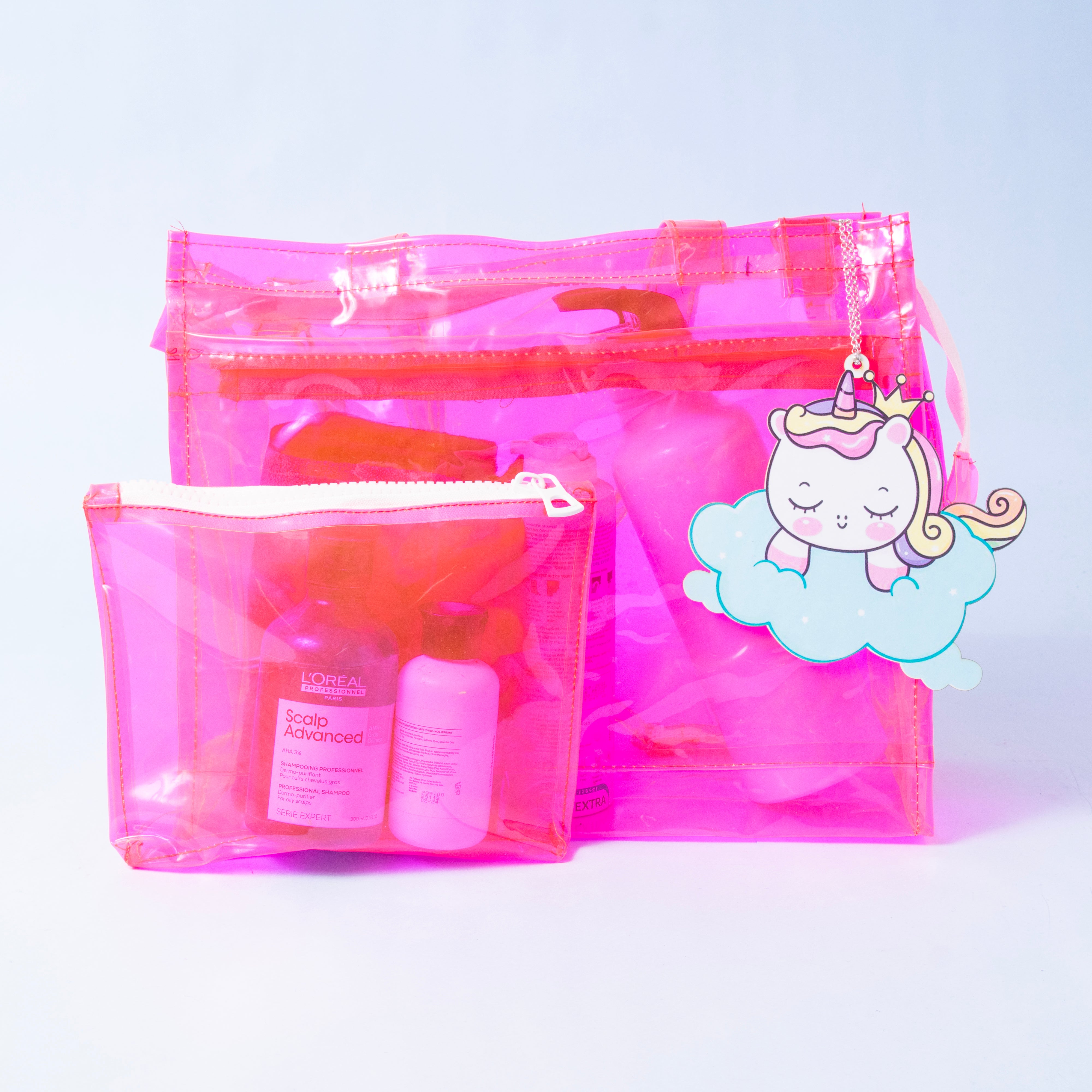 Neon Jelly Bag with Pouch PitaaraBox Neon Jelly Bag with Pouch PitaaraBox
