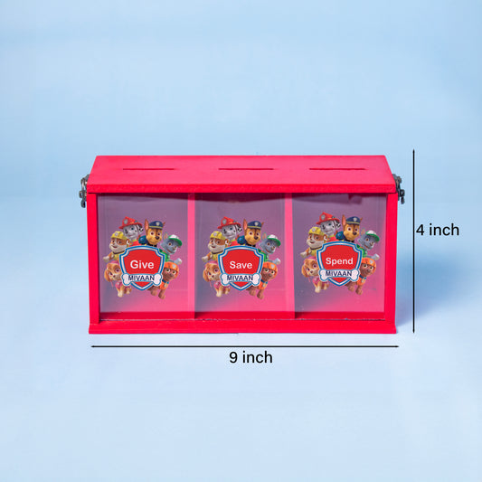 Give Save Spend Piggy Bank PitaaraBox