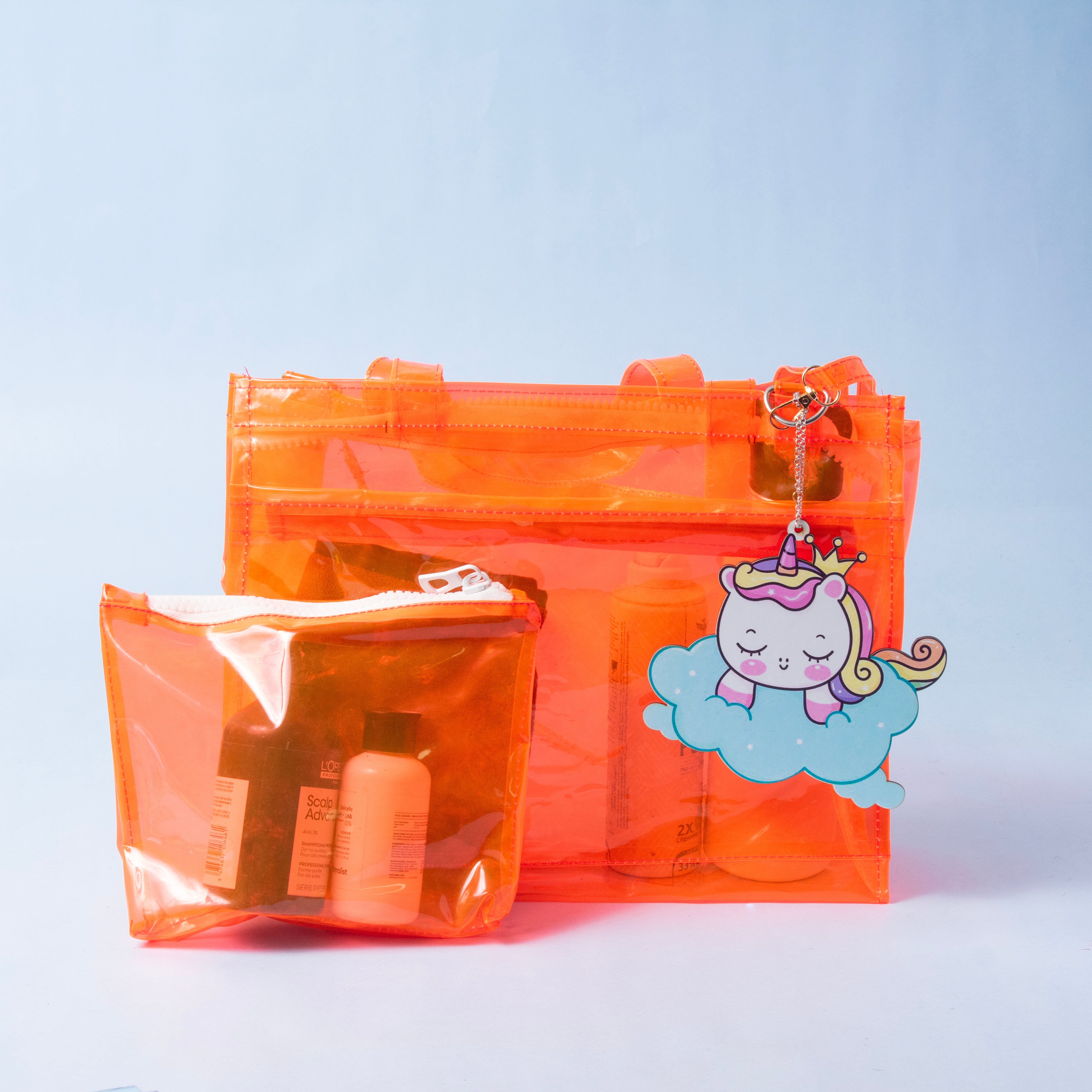 Neon Jelly Bag with Pouch PitaaraBox Neon Jelly Bag with Pouch PitaaraBox