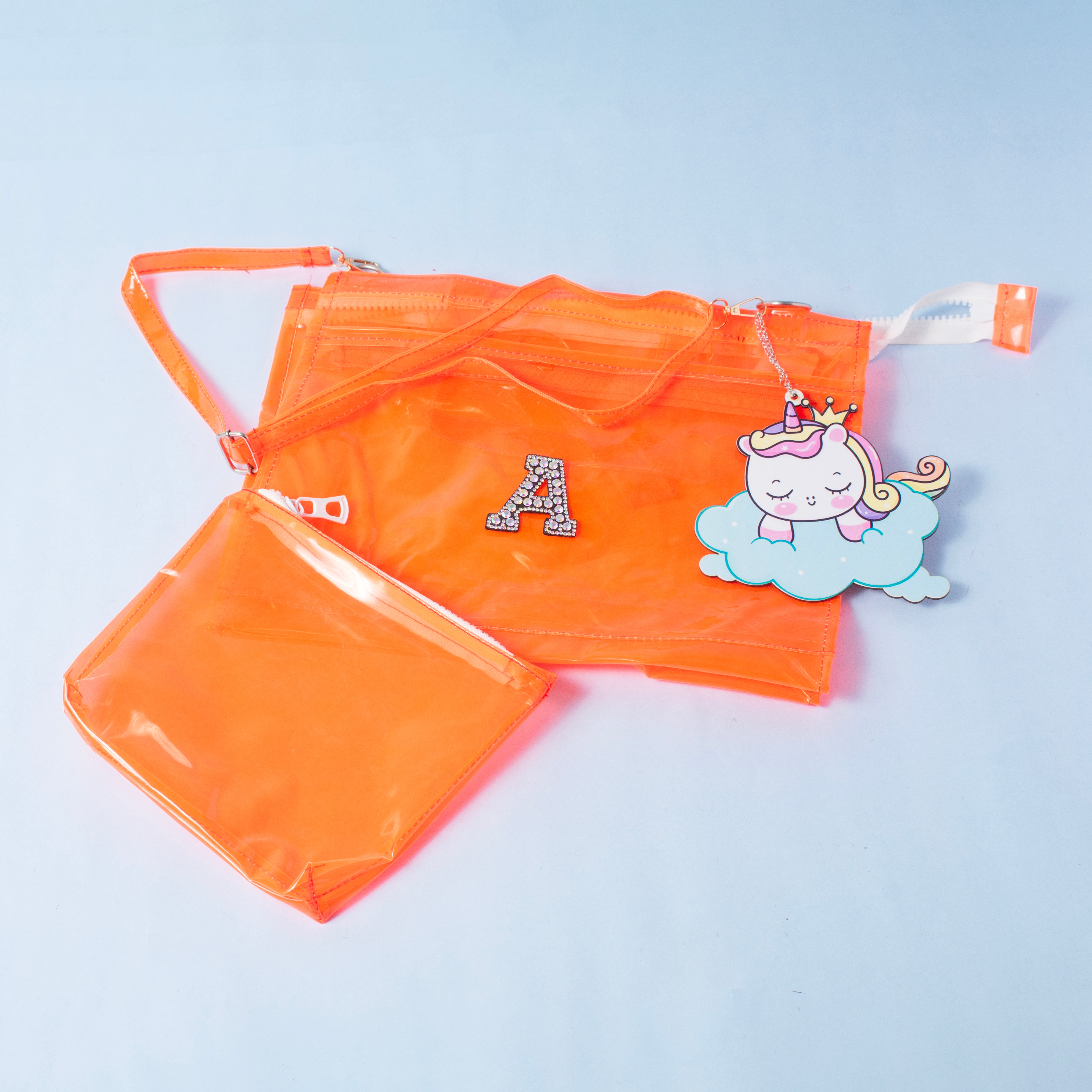 Neon Jelly Bag with Pouch PitaaraBox Neon Jelly Bag with Pouch PitaaraBox