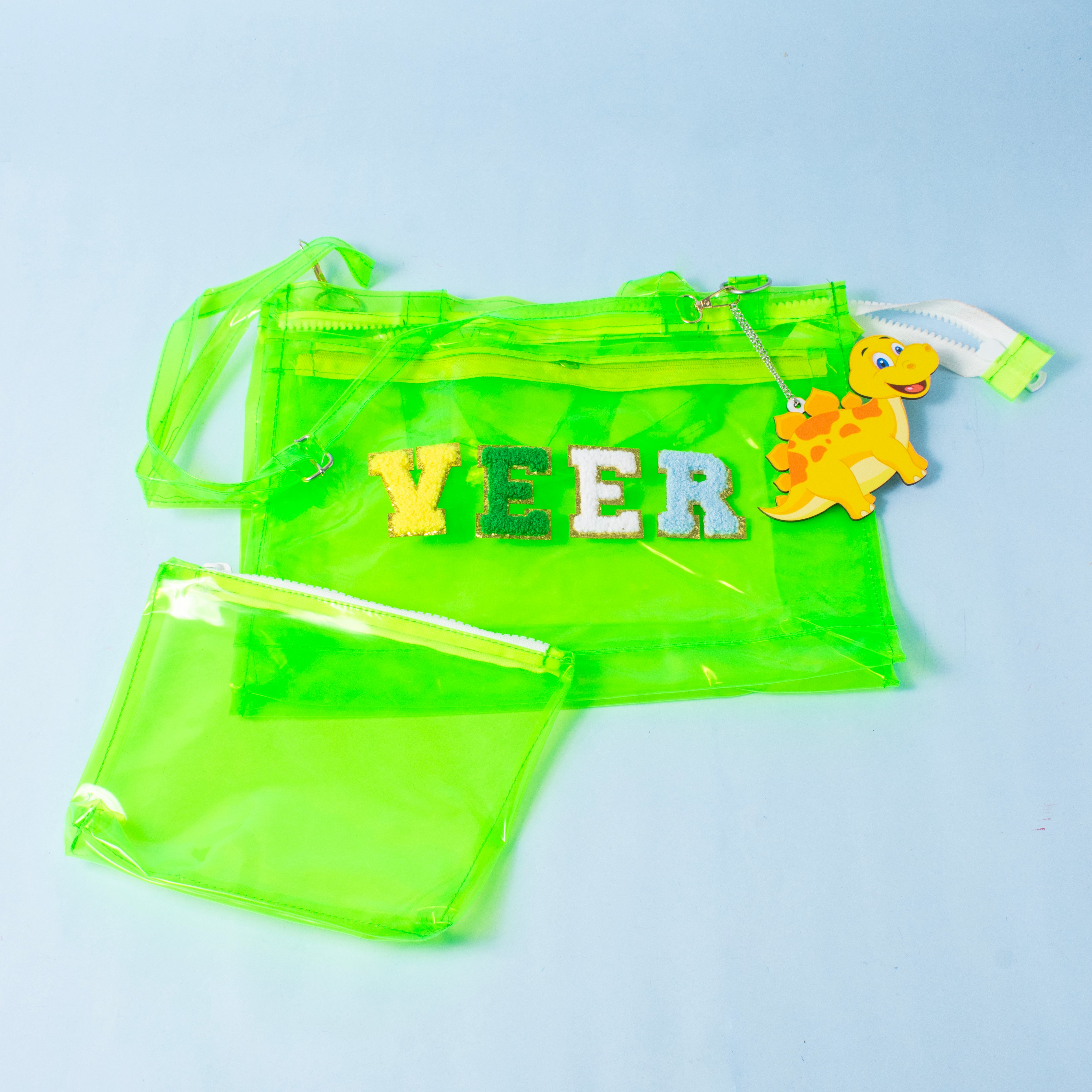 Neon Jelly Bag with Pouch PitaaraBox Neon Jelly Bag with Pouch PitaaraBox