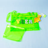 Neon Jelly Bag with Pouch PitaaraBox Neon Jelly Bag with Pouch PitaaraBox