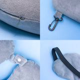 grey neck pillow grey neck pillow