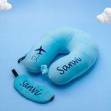 blue neck pillow blue neck pillow