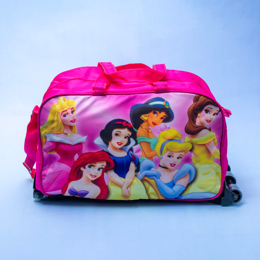 pink trolley bag
