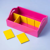 Pink Customised Stationery Organiser