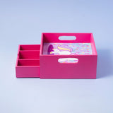 Customised Pink Draw Organiser