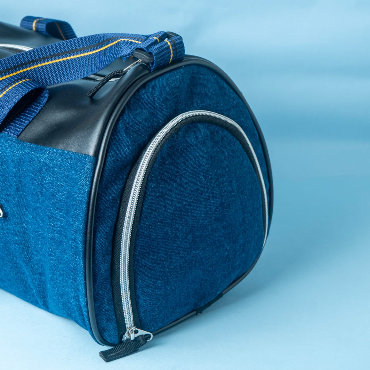 Denim Sports Bag - Image 8