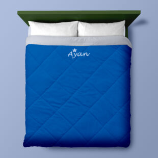 Bed sheets with name