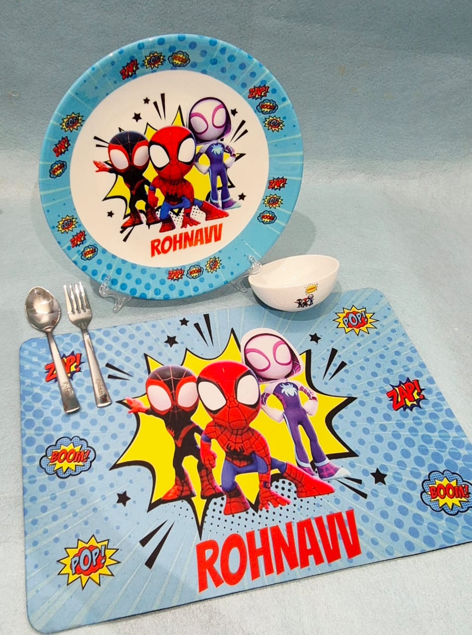 Bone China Kids Dinner Set - Image 9