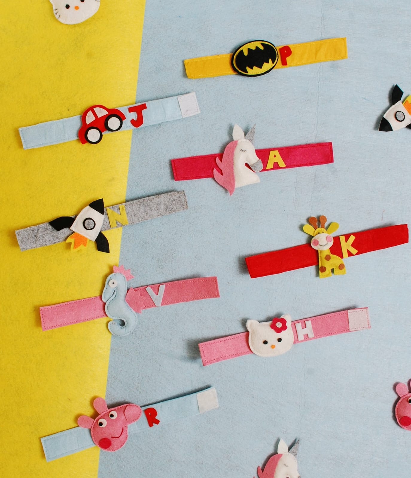 Personalised Felt Rakhi with 3D Character