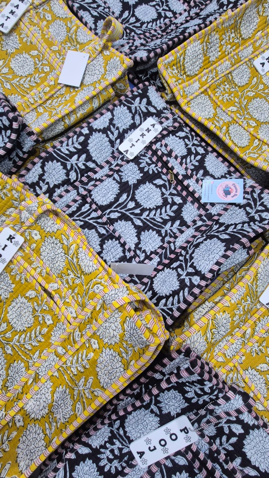 Personalized Hand Block Printed Tote Bag in Jaipur