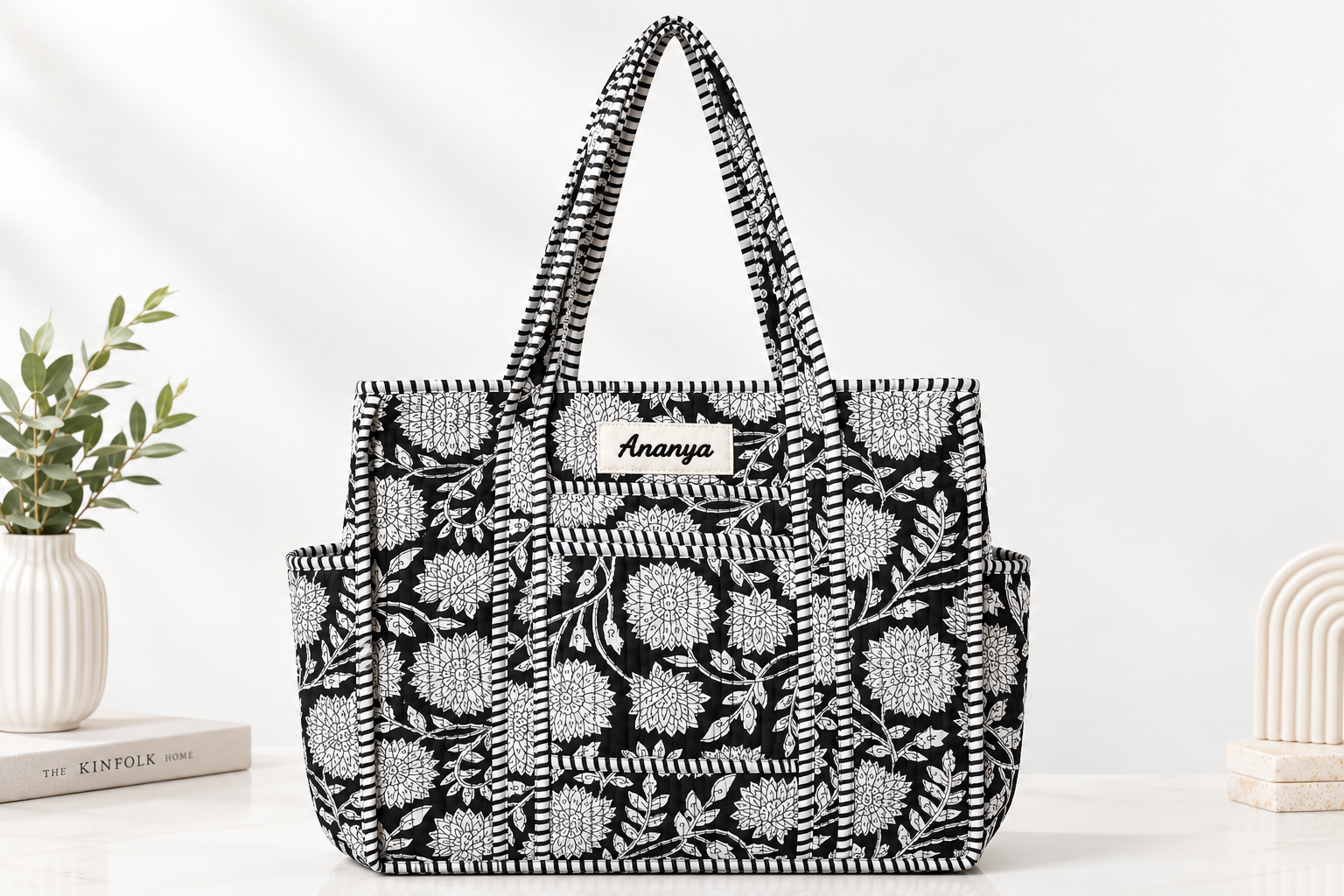 Jaipuri Printed Cotton Tote Bag