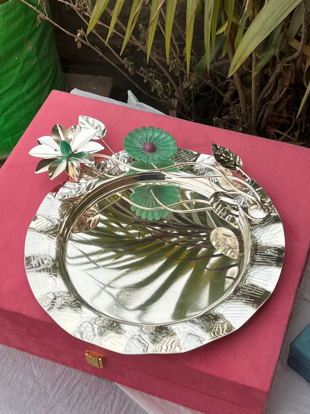 Premium Decorative Pooja Thali Set for Diwali